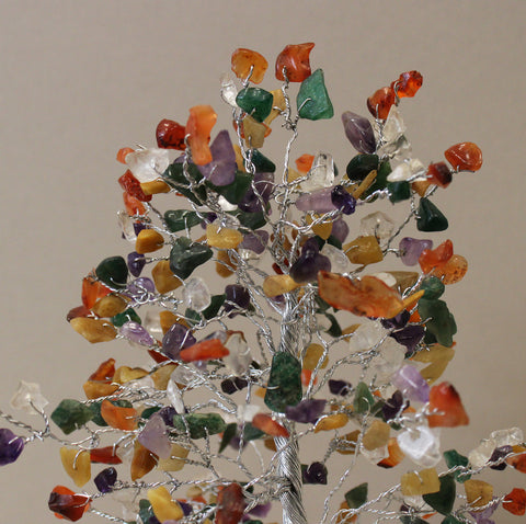 Gemstone Tree with Organite Base - 320 Stone - Multi Stone