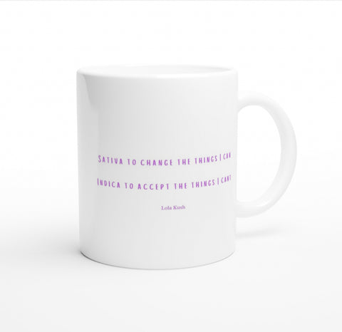 Sativa/Indica 11oz Mug