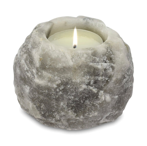 Natural Himalayan Salt Candle Holder
