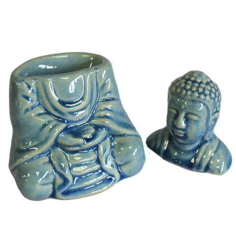 Sitting Buddha 2 Part Oil Burner
