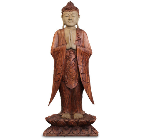Standing welcome Buddha - 1M