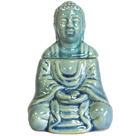 Sitting Buddha 2 Part Oil Burner