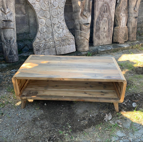 Large Coffee Table - Recycled Balinese Teak Wood