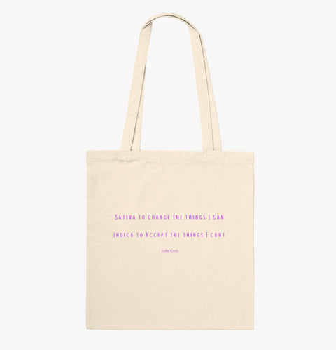 Sativa/Indica Tote Bag