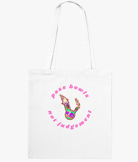 Pass Bowls/Blunts Tote Bag