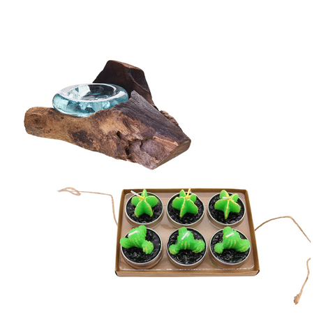 Molten Glass Candle Bundle