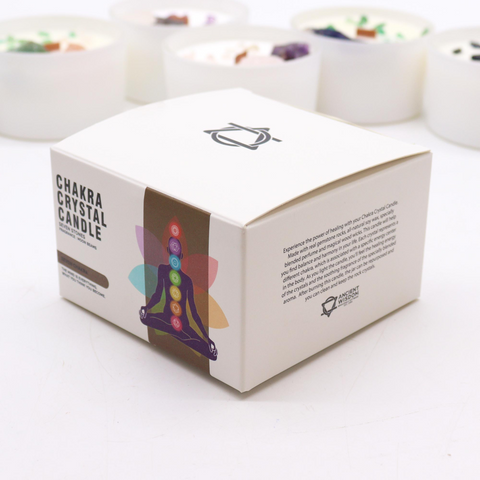 Chakra Healing Crystal Candles