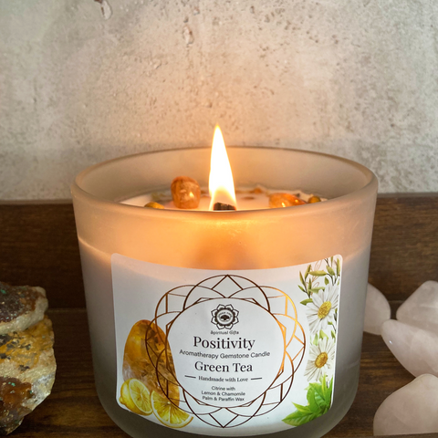 Chakra Aromatherapy Gemstone Candle