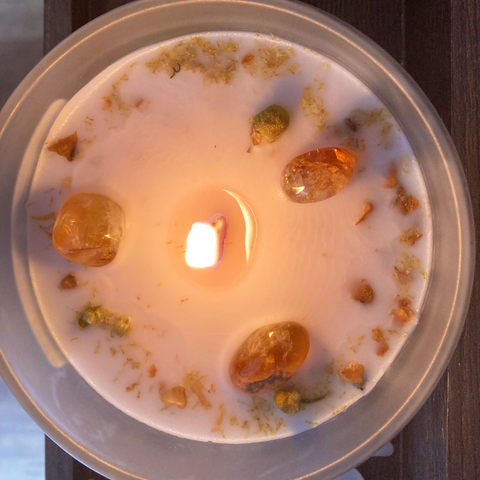 Chakra Aromatherapy Gemstone Candle