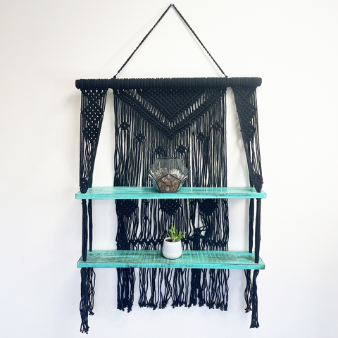 Macrame Hanging Shelves