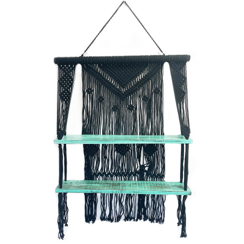 Macrame Hanging Shelves