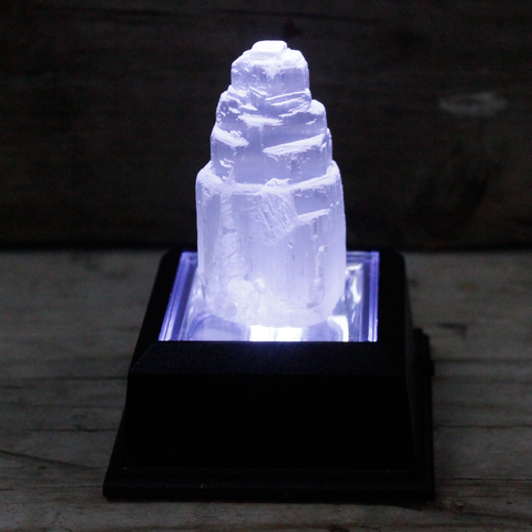 Natural Selenite Towers - The Honesty Crystal