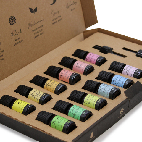 Aromatherapy Essential Oil Set Starter Pack