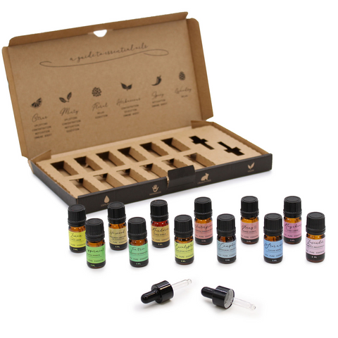 Aromatherapy Essential Oil Set Starter Pack